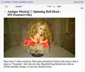 craigslist dolls for sale